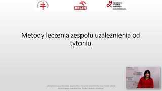 5. Metody leczenia zespołu uzależnienia od tytoniu-Irena Przepiórka oraz Magdalena Cedzyńska